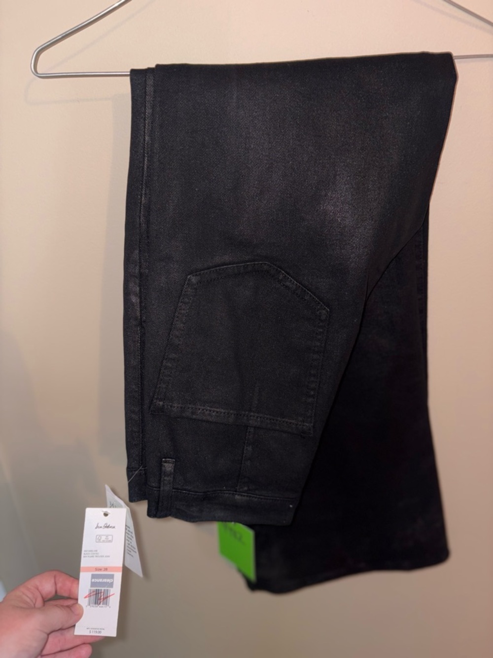 Sam Edelman Black Flare Jeans